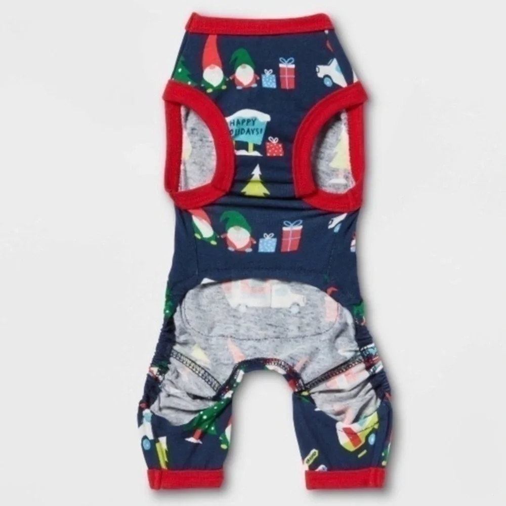 Wondershop Holiday Gnome Print Pet Pajamas Matching Family Christmas Sleep Shirt